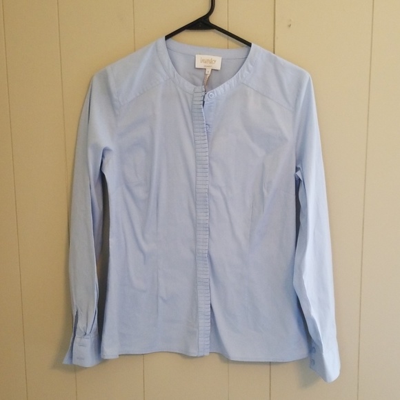 Laundry By Shelli Segal Tops - Laundry by Shelli Segal Blue Button Down